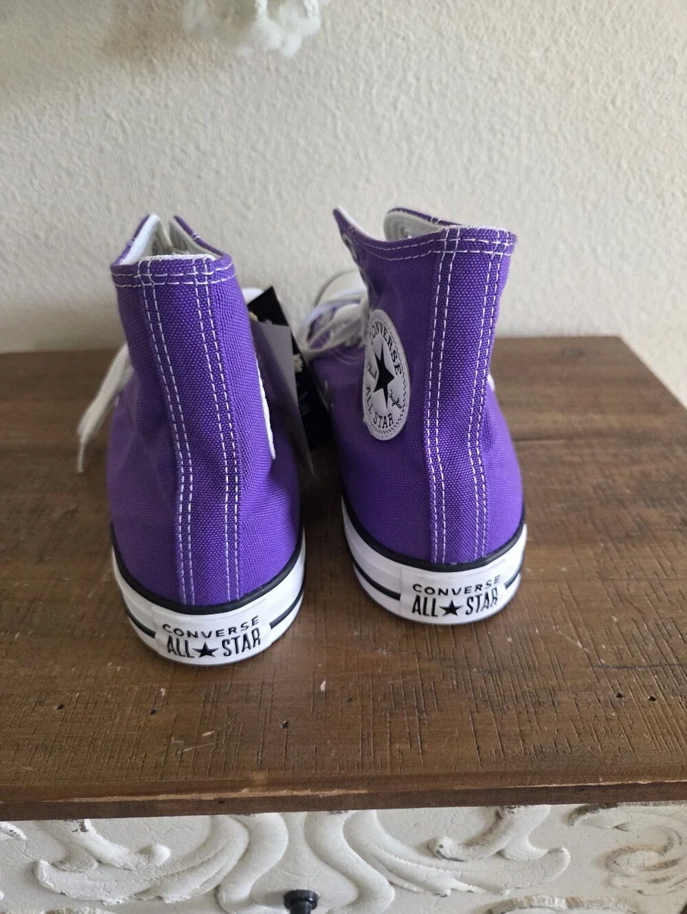 Converse Chuck Taylor All Star High-Top Sneaker Size 9 New Electric Purple Y2K